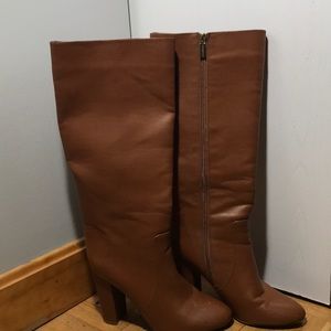 Brown Express Boots with Heel